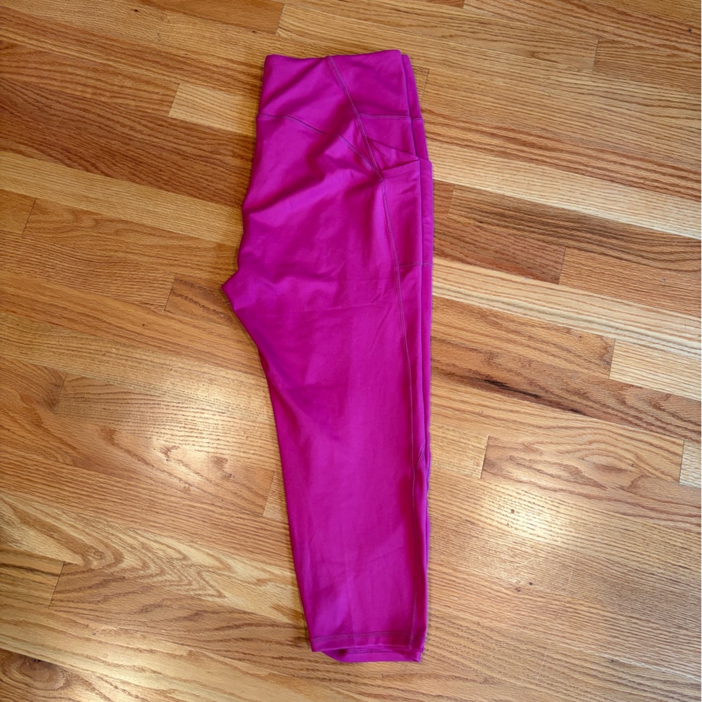 Marika Fuchsia(Bright Pink)High Waisted Leggings